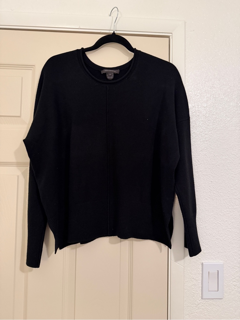 Black Crewneck Sweater - Banana Republic